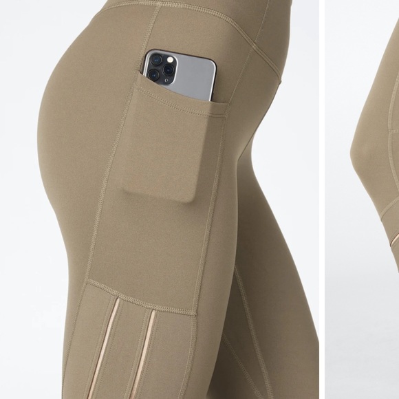 NWT Fabletics anywhere motion 365 hight waisted brown leggings - Picture 3 of 9